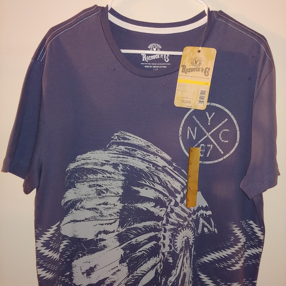 Large Roebuck & Co. Graphic T-shirt